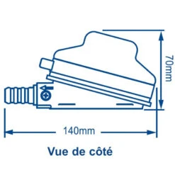 WHALE Baby Foot MK 2 -Plastimo Magasin whale baby foot mk 2 accessoire pompe 2